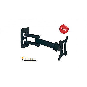 Uchwyt TV LCD 17- 32 ATENY czarny LIBOX LB-200 Uchwyt TV LCD 17- 32 ATENY czarny LIBOX LB-200