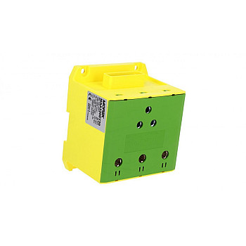 Złączka OTL300-3B żółto-zielony 3xAl/Cu 95-300mm2 6x1x40 1000V Zacisk uniwersalny z wejściem na szynę elastyczną MAA3300Y20