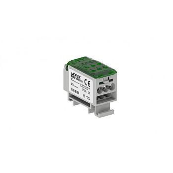 Blok dystrybucyjny - rozdzielczy OJL80A zielony AL/CU we: 2x 2.5-16mm wy: 6x 2.5-6mm, 1000VAC/1500VDC MAB1080G10