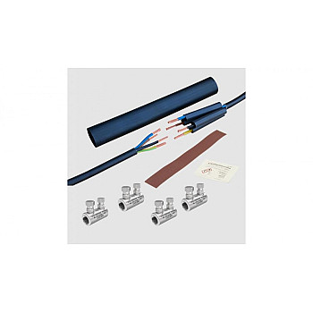 Mufa kablowa termokurczliwa ze złączkami kablowymi ze śrubą zrywalną MSCS50 Al/Cu 16-50mm 1kV 2xśruba Al MSCS0502A00