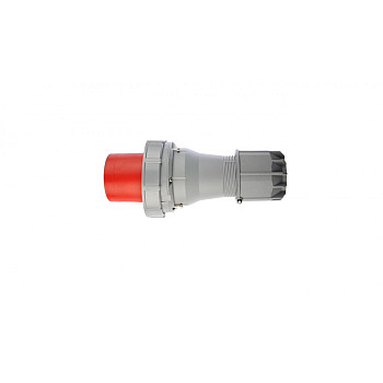 Wtyczka przenośna 125A 5P 400V czerwona IP67 POWER TWIST 045-6