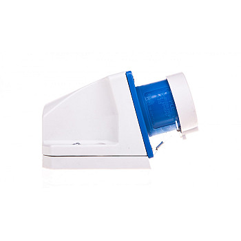 Wtyczka odbiornikowa z zatyczką 16A 3P 230V niebieska IP44 513-6t