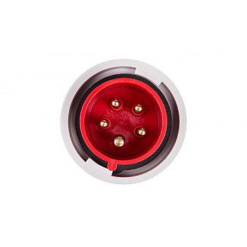 Wtyczka przenośna 16A 5P 400V czerwona IP67 SHARK 0152-6