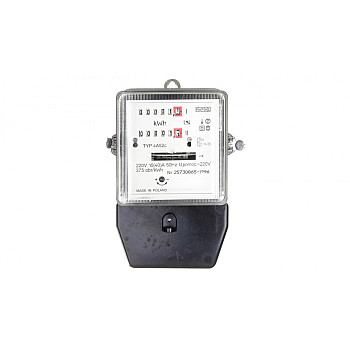 Licznik energii elektrycznej 1-fazowy II taryfowy A52c 10/40A 220V (regenerowany / legalizowany)