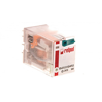 Przekaźnik przemysłowy miniaturowy 2P 24V DC IP40 AgNi R2N-2012-23-1024-WTLD 860399