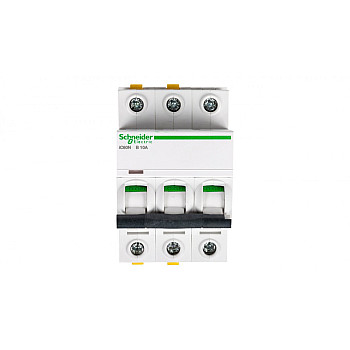 Wyłącznik nadprądowy 3P B 10A 6kA AC iC60N-B10-3 A9F03310
