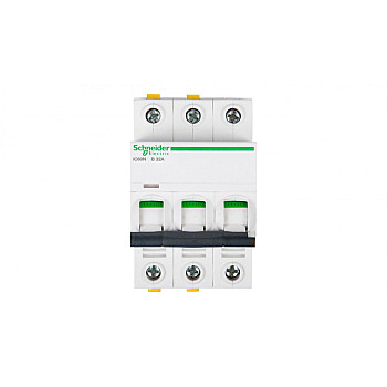 Wyłącznik nadprądowy 3P B 32A 6kA AC iC60N-B32-3 A9F03332