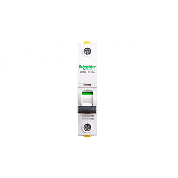 Wyłącznik nadprądowy 1P D 20A 6kA AC iC60N-D20 A9F05120