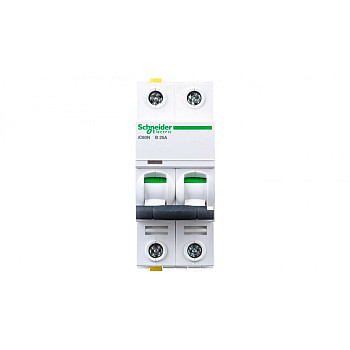 Wyłącznik nadprądowy 2P B 25A 6kA AC iC60N-B25-2 A9F03225