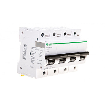 Wyłącznik nadprądowy 4P D 100A 10kA AC C120N A9N18392