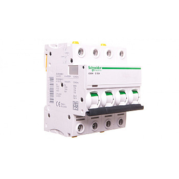Wyłącznik nadprądowy 4P D 32A 6kA AC iC60N-D32-4 A9F05432