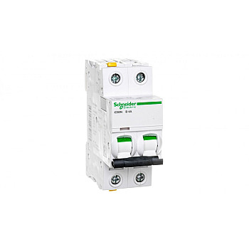Wyłącznik nadprądowy 2P B 4A 6kA AC iC60N-B4-2 A9F03204
