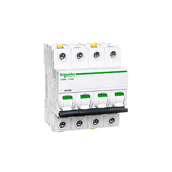 Wyłącznik nadprądowy 4P C 50A 6kA AC iC60N-C50-4 A9F04450