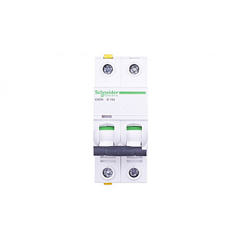 Wyłącznik nadprądowy 2P B 16A 6kA AC iC60N-B16-2 A9F03216