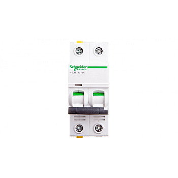 Wyłącznik nadprądowy 2P C 16A 6kA AC iC60N-C16-2 A9F04216