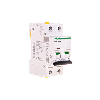 Wyłącznik nadprądowy 2P B 40A 6kA AC iC60N-B40-2 A9F03240