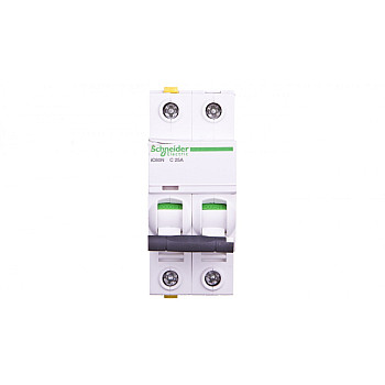 Wyłącznik nadprądowy 2P C 25A 6kA AC iC60N-C25-2 A9F04225
