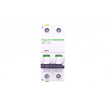 Wyłącznik nadprądowy 1P+N C 16A 10kA AC iC60H-C16-1N A9F07616