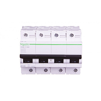 Wyłącznik nadprądowy 4P C 100A 10kA AC C120N A9N18374
