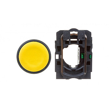 Przycisk sterowniczy 22mm żółty z samopowrotem 1Z XB5AA51