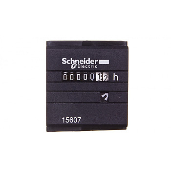 Licznik czasu pracy 24V AC 7(2) znaków analogowy pulpitowy 48x48mm CH 15607