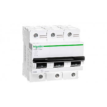Wyłącznik nadprądowy 3P C 80A 10kA AC C120N A9N18365