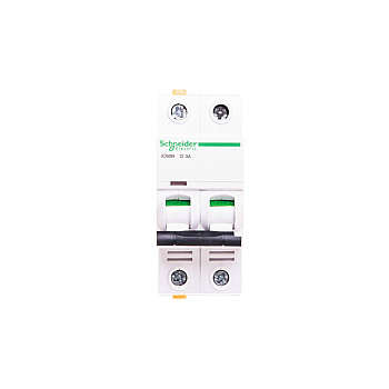 Wyłącznik nadprądowy 2P D 3A 6kA AC iC60N-D3-2 A9F05203