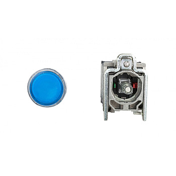Przycisk sterowniczy 22mm niebieski z samopowrotem z podświetleniem 1Z 1R XB4BW36B5