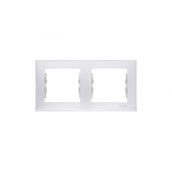 Sedna Ramka podwójna pozioma aluminium SDN5800360