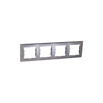 Sedna Ramka poczwórna aluminium pozioma SDN5800760