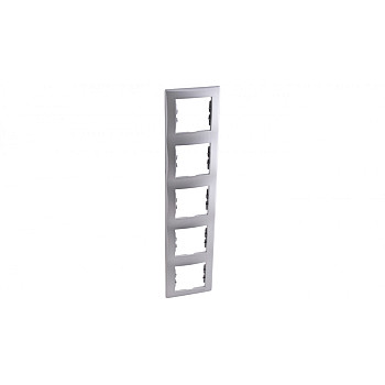 Sedna Ramka pięciokrotna aluminium pionowa SDN5801560