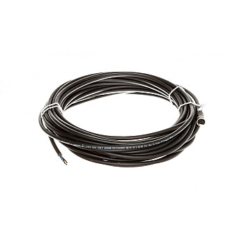 Złącze żeńskie M8 proste 3-pinowe kabel 10m PUR XZCP0566L10