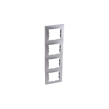 Sedna Ramka poczwórna aluminium pionowa SDN5802060