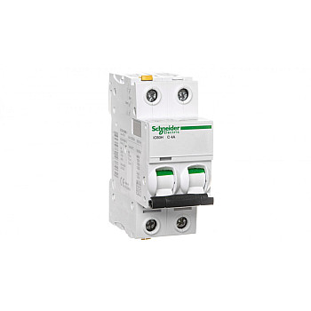 Wyłącznik nadprądowy 2P C 4A 10kA AC iC60H-C4-2 A9F07204