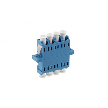 Adapter światłowodowy SM LC/PC Quad LCQUADBLUE