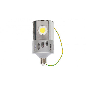 Lampa LED E27 35W SPINLED 4825lm 5000K soczewki sferyczne stosowane w oświetleniu placów LPL02/S