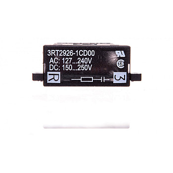 Układ tłumiący RC 127-240V AC 150-250V DC ze wkaźnikiem LED S0 3RT2926-1CD00