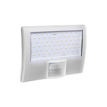 Projektor LED z czujnikiem ruchu i zmierzchu 8 metrów 10,5W 160 stopni 230-240V 50Hz IP44 biała XLED HOME CURVED B 012083