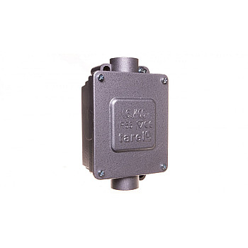 Puszka odgałęźna metalowa 5-torowa 6mm2 2 wejścia IP55 022
