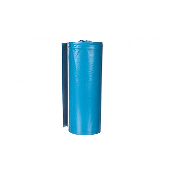 Worki na odpady 120 L niebieskie bardzo mocne wymiary 70x110cm grubość 40 mic folia LDPE 23B258 /10szt./