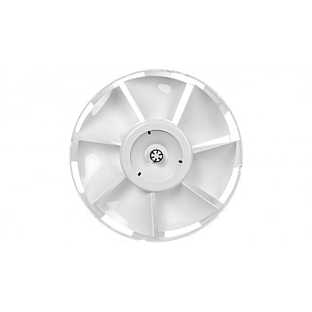 Wentylator kanałowy fi 150 230V 30W 305m3/h 40dB o przepływie mieszanym standard biały 150VKO1