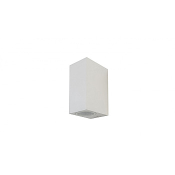 Oprawa ewelacyjna VT-7652 SLEEK GU10 WALL FITTING(ALUMINUM) SQUARE-WHITE BODY,2 WAY IP44 7541