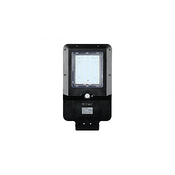 Oprawa uliczna VT-ST15 15W 1600lm IP65 LED SOLAR STREETLIGHT COLORCODE:6000K BLACK COVER 8548