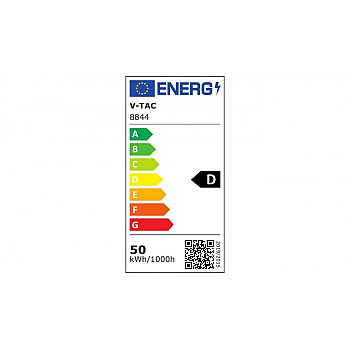 Projektor LED 50W 5740lm 4000K Dioda SAMSUNG 135LM/W IP65 Czarny 5 Lat Gwarancji 8844