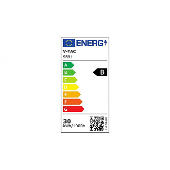 Projektor LED 30W 5550lm 6500K Dioda SAMSUNG 185LM/W IP65 Czarny 5 Lat Gwarancji 9891