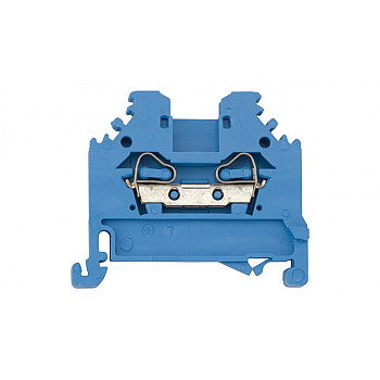 Złączka szynowa 2-przewodowa 2,5mm2 niebieska 280-104