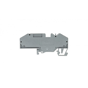 Złączka bezpiecznikowa 6mm2 szara 25A bezpiecznik płaski DIN 35mm 282-696