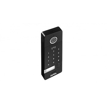 Jednorodzinny zewnętrzny panel wideo z czytnikiem kart i szyfratorem HD czarny VO-812IDBPHD ENT10000461